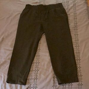 Black linen/rayon elastic waist pants.  Brand new no tags.  EUC  Smoke free home